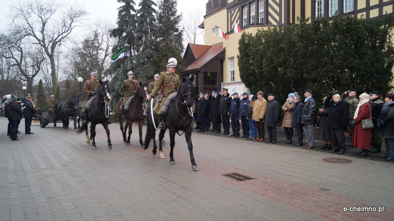 Uroczystość przy Grobie Nieznanego Żołnierza w Chełmnie