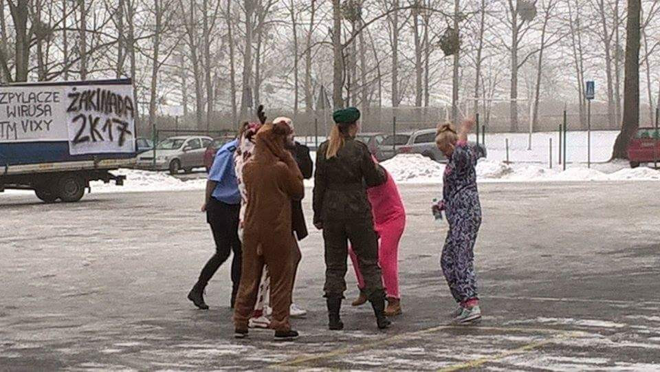 Żakinada w ZS CKP Grubno oraz Katolickim Liceum Księży Pallotynów w Chełmnie