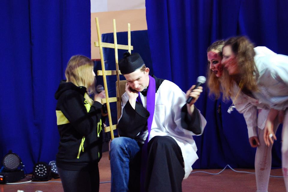 Żakinada w ZS CKP Grubno oraz Katolickim Liceum Księży Pallotynów w Chełmnie