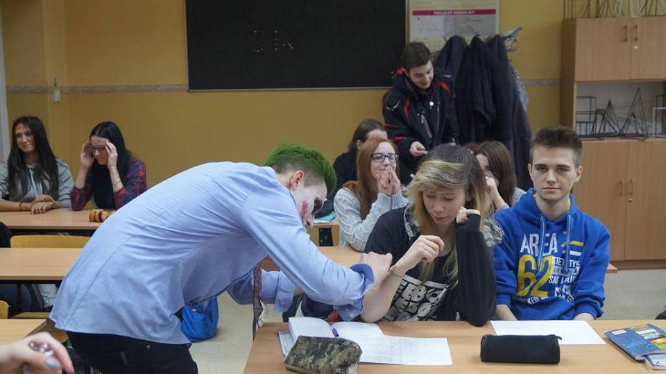 Żakinada w ZS CKP Grubno oraz Katolickim Liceum Księży Pallotynów w Chełmnie