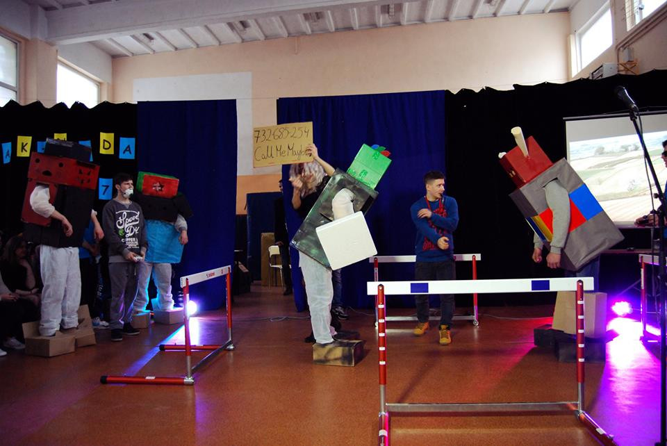 Żakinada w ZS CKP Grubno oraz Katolickim Liceum Księży Pallotynów w Chełmnie