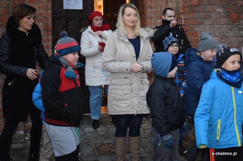 Przedstawiciele Straży Miejskiej w Szkole Podstawowej nr 2