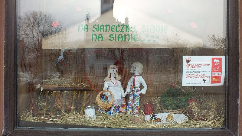 Prezentacja witryn biorących udział w plebiscycie na na najpiękniejszą witrynę Walentynkową 2017