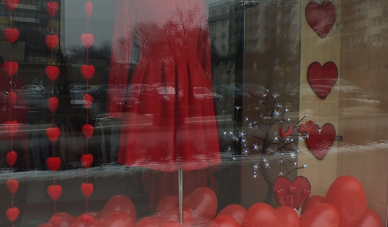 Prezentacja witryn biorących udział w plebiscycie na na najpiękniejszą witrynę Walentynkową 2017