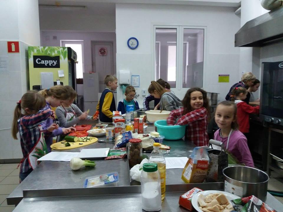 Warsztaty kulinarne w Europejskim Centrum Wymiany Młodzieży