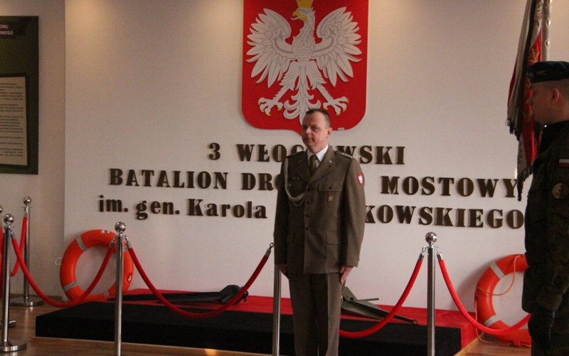 W minionym tygodniu 3 Włocławski Batalion Drogowo-Mostowy pożegnał kpt. Jacka Drozda