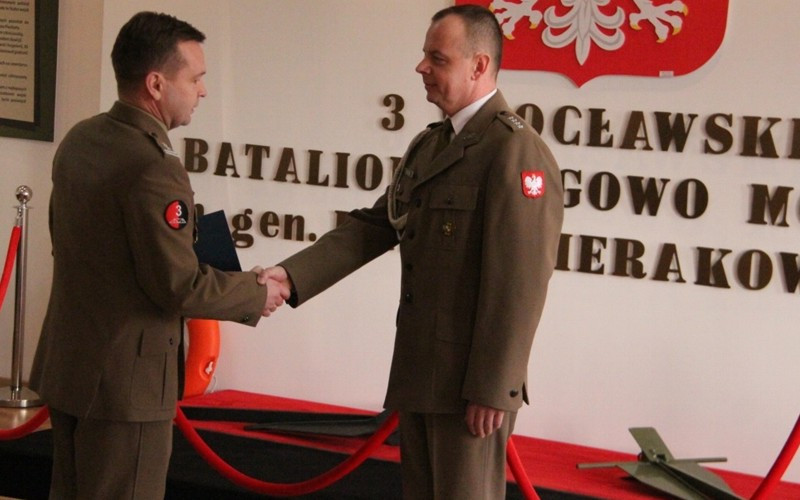 W minionym tygodniu 3 Włocławski Batalion Drogowo-Mostowy pożegnał kpt. Jacka Drozda