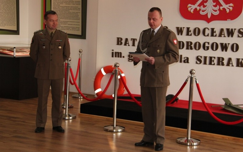 W minionym tygodniu 3 Włocławski Batalion Drogowo-Mostowy pożegnał kpt. Jacka Drozda