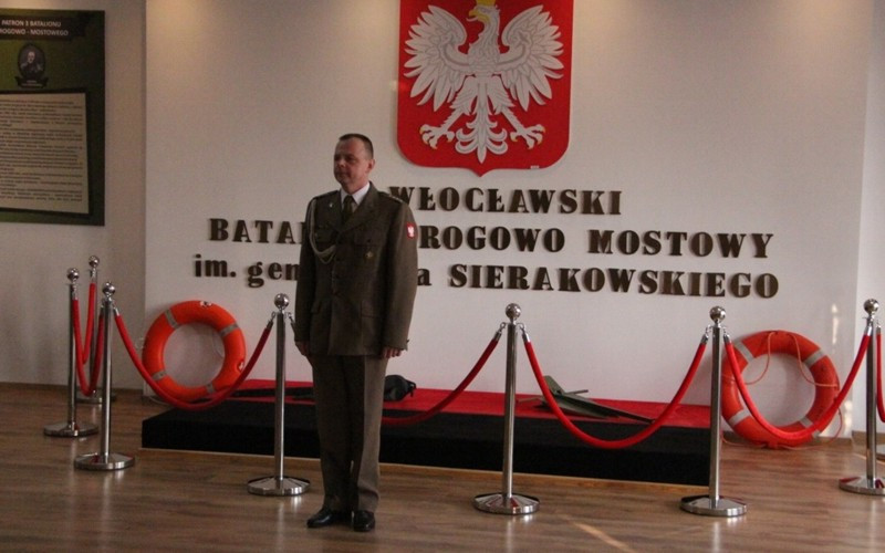 W minionym tygodniu 3 Włocławski Batalion Drogowo-Mostowy pożegnał kpt. Jacka Drozda