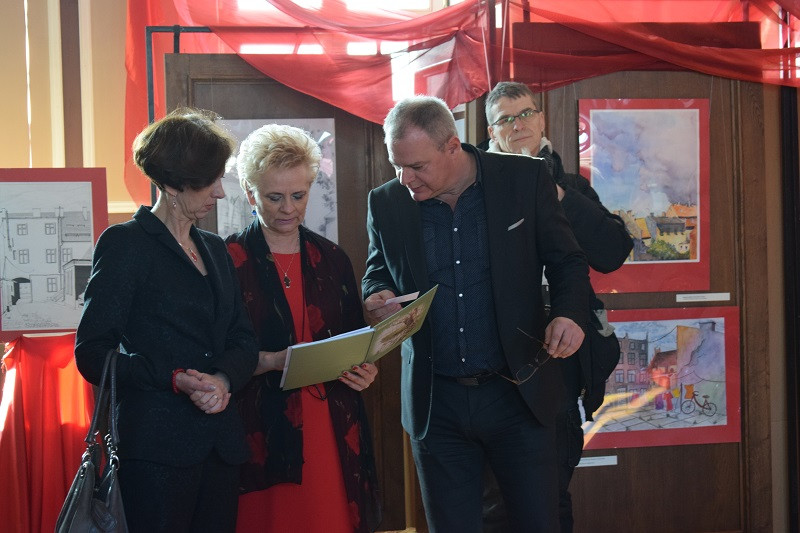 Otwarcie wystawy z XII Ogólnopolskich Warsztatów Plenerowych Studentów Architektury