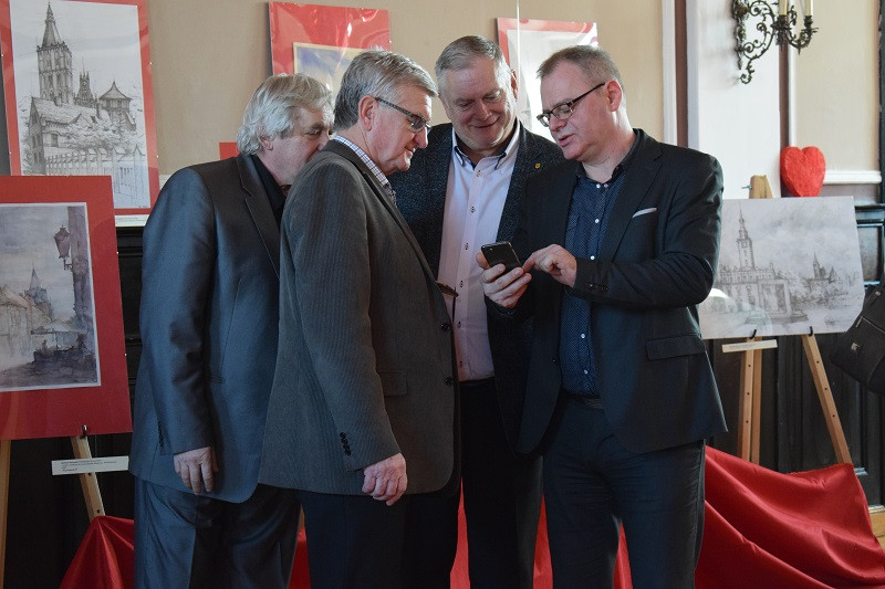 Otwarcie wystawy z XII Ogólnopolskich Warsztatów Plenerowych Studentów Architektury