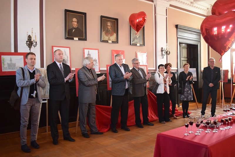 Otwarcie wystawy z XII Ogólnopolskich Warsztatów Plenerowych Studentów Architektury