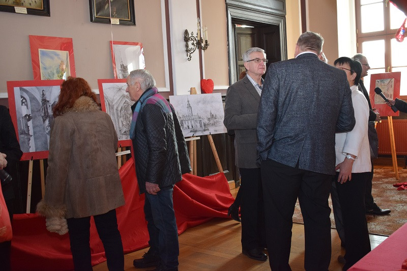 Otwarcie wystawy z XII Ogólnopolskich Warsztatów Plenerowych Studentów Architektury