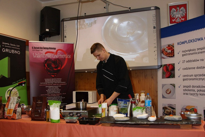 ?Alchemia i Amory w Kuchni? V Konkurs dla szkół gastronomicznych w Zespole Szkół Centrum Kształcenia Praktycznego w Grubnie