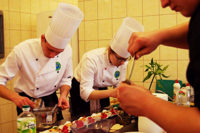 ?Alchemia i Amory w Kuchni? V Konkurs dla szkół gastronomicznych w Zespole Szkół Centrum Kształcenia Praktycznego w Grubnie