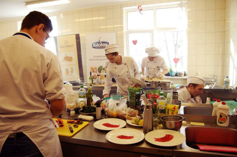 ?Alchemia i Amory w Kuchni? V Konkurs dla szkół gastronomicznych w Zespole Szkół Centrum Kształcenia Praktycznego w Grubnie