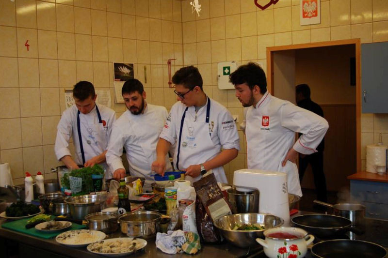 ?Alchemia i Amory w Kuchni? V Konkurs dla szkół gastronomicznych w Zespole Szkół Centrum Kształcenia Praktycznego w Grubnie