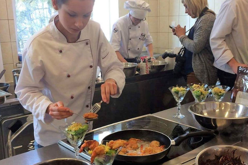 ?Alchemia i Amory w Kuchni? V Konkurs dla szkół gastronomicznych w Zespole Szkół Centrum Kształcenia Praktycznego w Grubnie