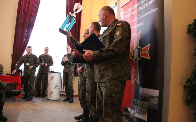 Roczna odprawa rozliczeniowo-zadaniowa w 3. Włocławskim Batalionie Drogowo-Mostowym