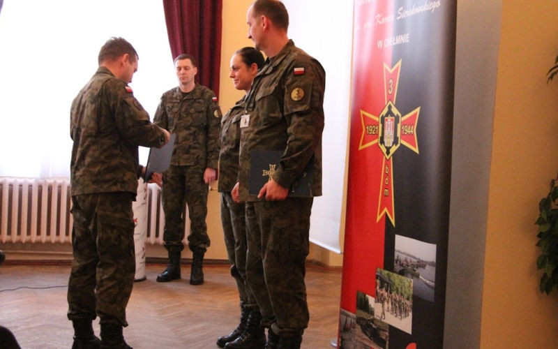 Roczna odprawa rozliczeniowo-zadaniowa w 3. Włocławskim Batalionie Drogowo-Mostowym