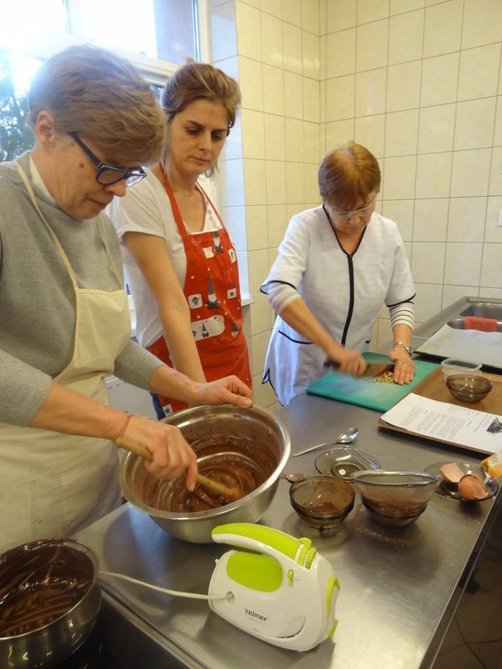 Czekoladowe pyszności na warsztatach kulinarnych z cyklu 
