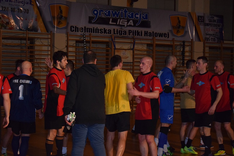 Fire Chełmno po raz 3 z rzędu Mistrzem V edycji Chełmińskiej Ligi Piłki Nożnej halowej ,,Grawitacja Liga' 2016/2017
