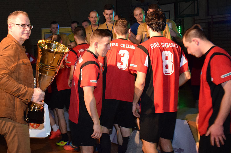 Fire Chełmno po raz 3 z rzędu Mistrzem V edycji Chełmińskiej Ligi Piłki Nożnej halowej ,,Grawitacja Liga' 2016/2017