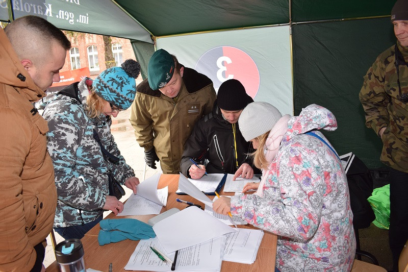 ?Tropem Wilczym - Bieg Pamięci żołnierzy Wyklętych? w ramach V edycji projektu Fundacji Wolność i Demokracja