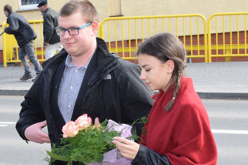 Hołd pamięci dla pochowanego w Chełmnie żołnierza wyklętego - Alfonsa Jana Jarockiego