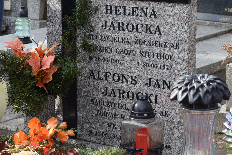 Hołd pamięci dla pochowanego w Chełmnie żołnierza wyklętego - Alfonsa Jana Jarockiego