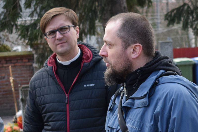 Hołd pamięci dla pochowanego w Chełmnie żołnierza wyklętego - Alfonsa Jana Jarockiego