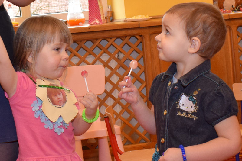 Słodki dzień małych księżniczek w Niepublicznym Żłobku 