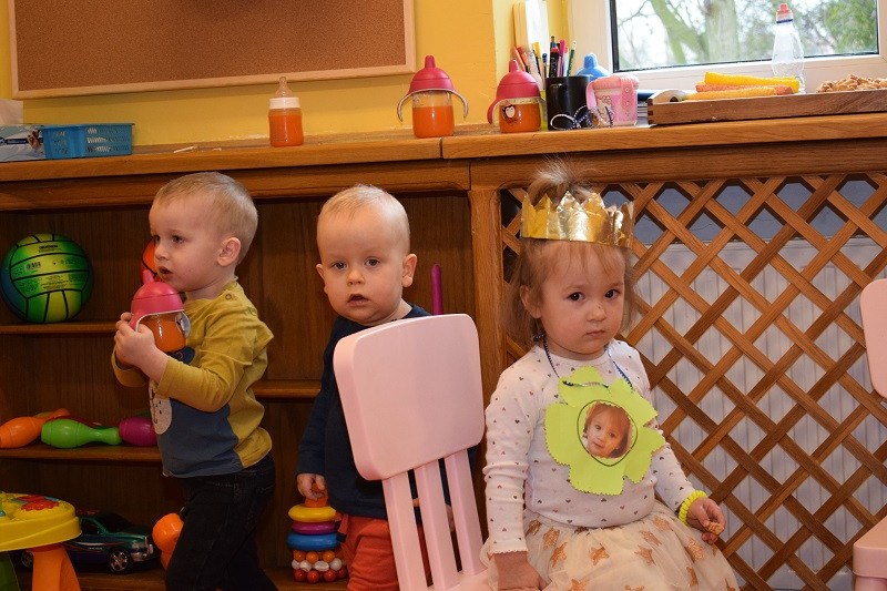 Słodki dzień małych księżniczek w Niepublicznym Żłobku 