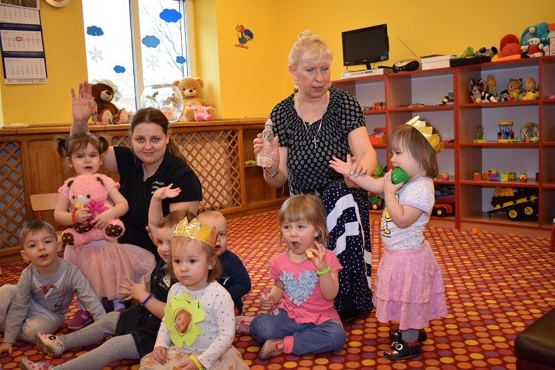 Słodki dzień małych księżniczek w Niepublicznym Żłobku 