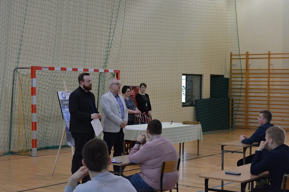 Okręgowy etap I Ogólnopolskiej Olimpiady Spedycyjno-Logistycznej w Zespole Szkół nr 2