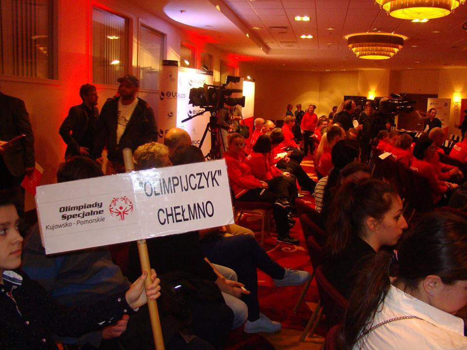 Wręczenie nominacji dla Magdaleny Podlasińskiej, która weźmie udział w Światowych Zimowych Igrzyskach Olimpiad Specjalnych w Austrii