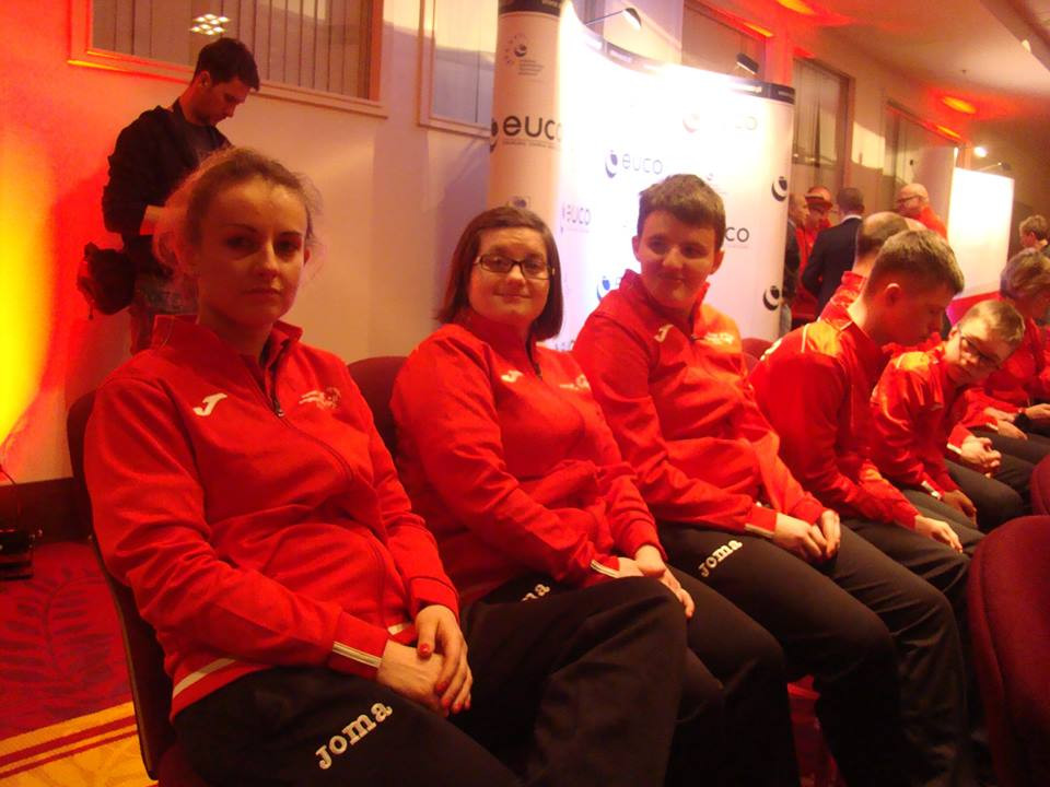 Wręczenie nominacji dla Magdaleny Podlasińskiej, która weźmie udział w Światowych Zimowych Igrzyskach Olimpiad Specjalnych w Austrii