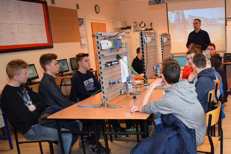 Spotkanie z ciekawymi zawodami - warsztaty w Zespole Szkół Centrum Kształcenia Praktycznego w Grubnie