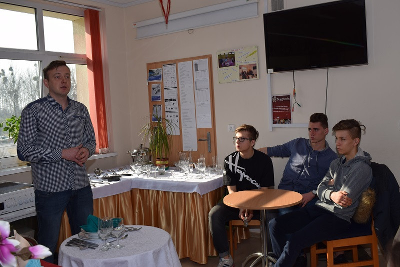 Spotkanie z ciekawymi zawodami - warsztaty w Zespole Szkół Centrum Kształcenia Praktycznego w Grubnie