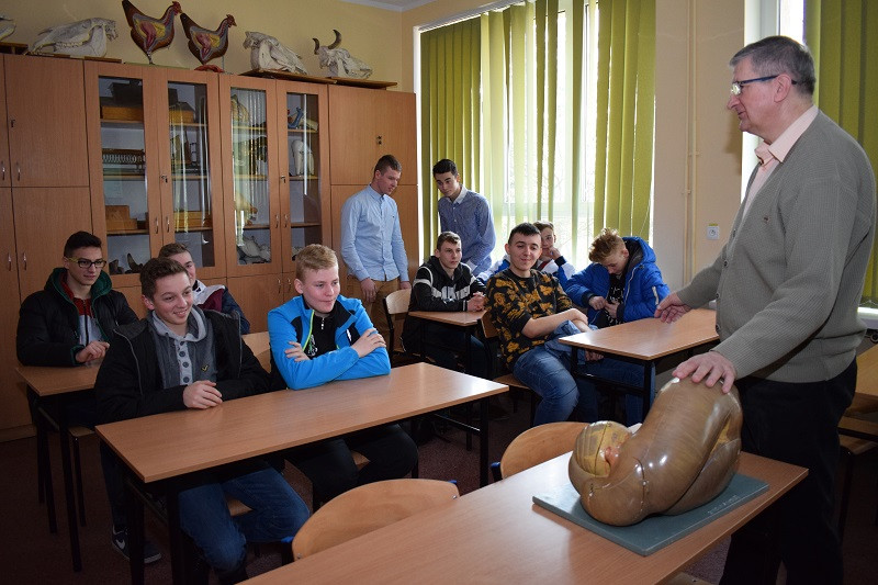 Spotkanie z ciekawymi zawodami - warsztaty w Zespole Szkół Centrum Kształcenia Praktycznego w Grubnie