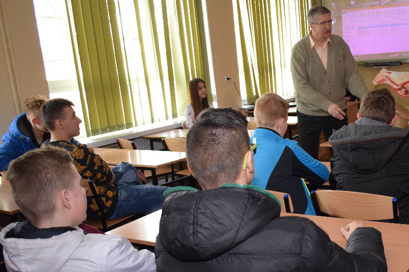 Spotkanie z ciekawymi zawodami - warsztaty w Zespole Szkół Centrum Kształcenia Praktycznego w Grubnie