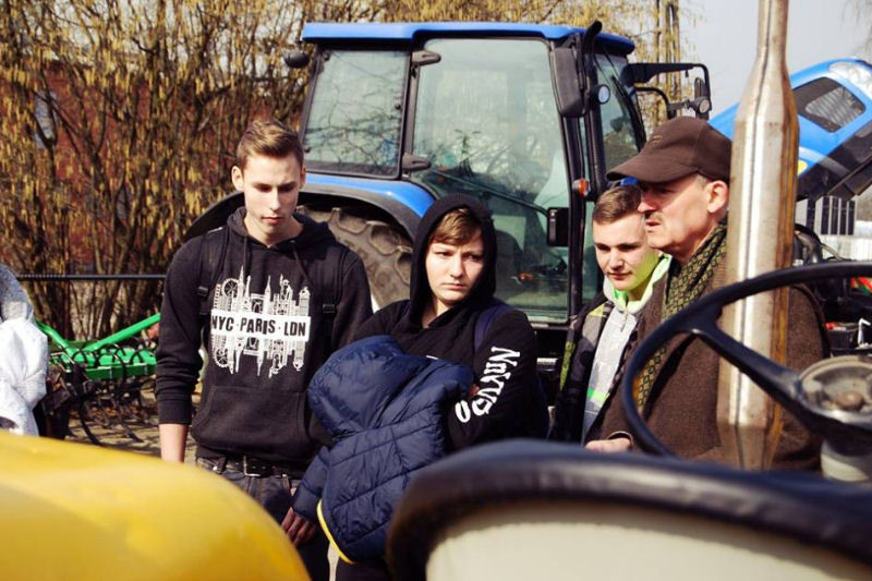 Spotkanie z ciekawymi zawodami - warsztaty w Zespole Szkół Centrum Kształcenia Praktycznego w Grubnie