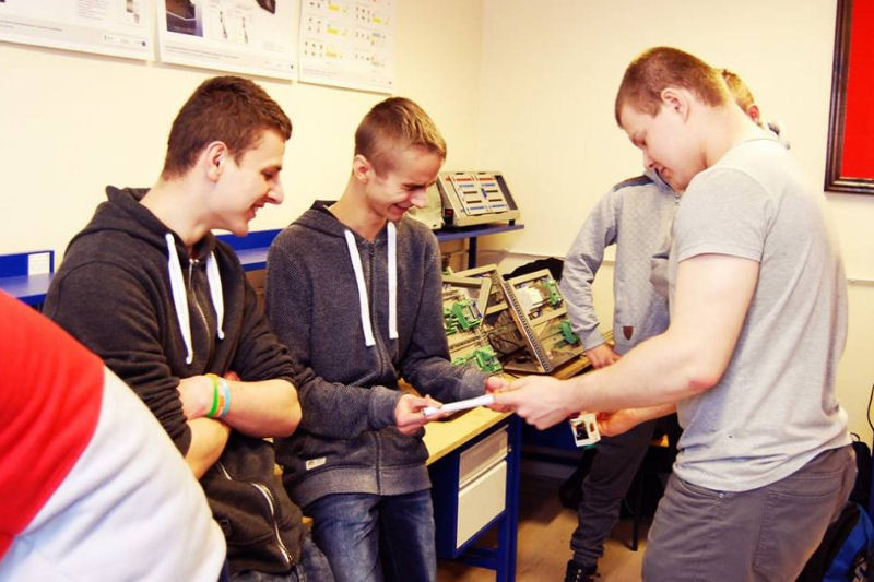 Spotkanie z ciekawymi zawodami - warsztaty w Zespole Szkół Centrum Kształcenia Praktycznego w Grubnie