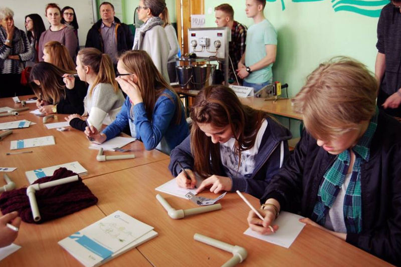 Spotkanie z ciekawymi zawodami - warsztaty w Zespole Szkół Centrum Kształcenia Praktycznego w Grubnie