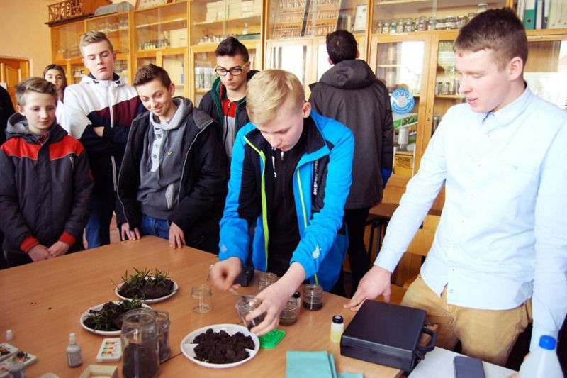 Spotkanie z ciekawymi zawodami - warsztaty w Zespole Szkół Centrum Kształcenia Praktycznego w Grubnie