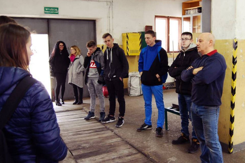 Spotkanie z ciekawymi zawodami - warsztaty w Zespole Szkół Centrum Kształcenia Praktycznego w Grubnie