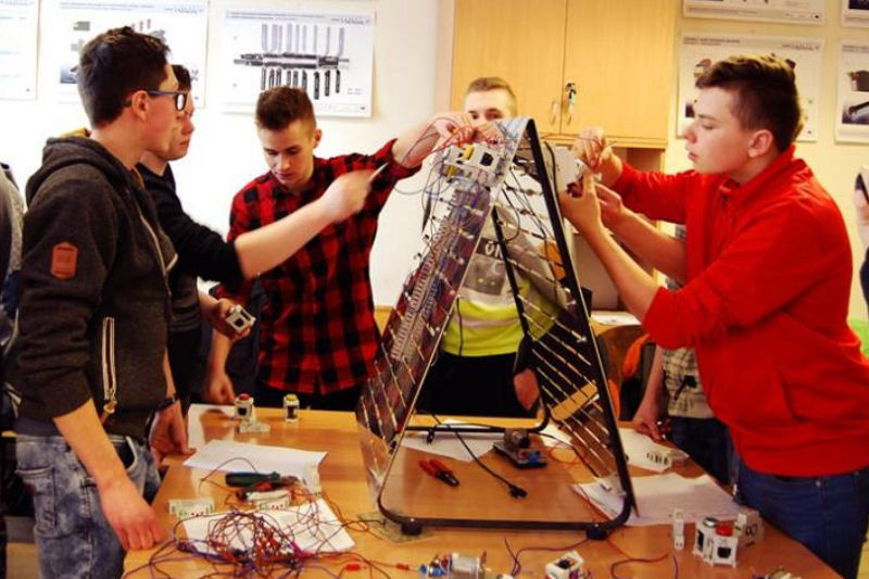 Spotkanie z ciekawymi zawodami - warsztaty w Zespole Szkół Centrum Kształcenia Praktycznego w Grubnie