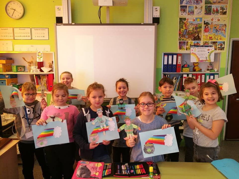 Dzień św. Patryka w Szkole Podstawowej nr 4