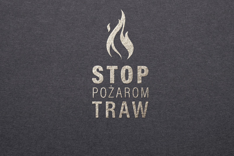 Stop wypalaniu traw - kampania społeczna powiat chełmiński