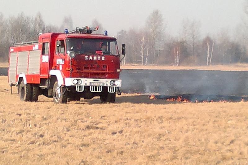 Stop wypalaniu traw - kampania społeczna powiat chełmiński